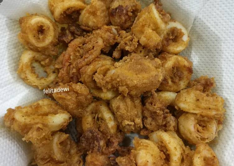 Cumi Goreng Tepung