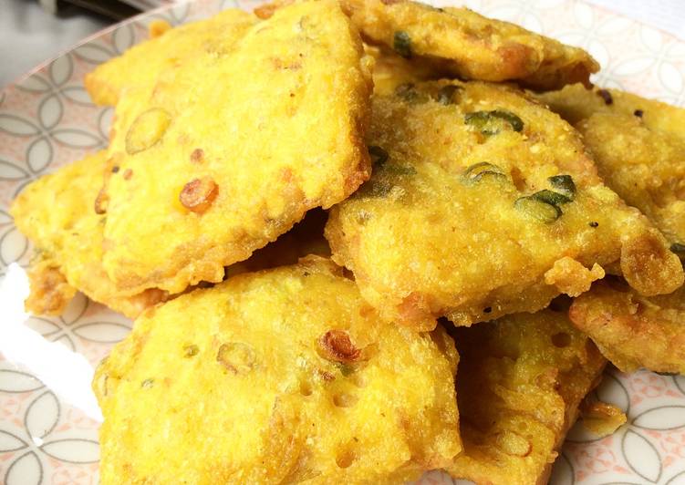 Resep Tempe Mendoan Bumbu Kunyit oleh kiki tri maulani