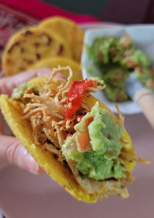 Una foto de Arepas!!