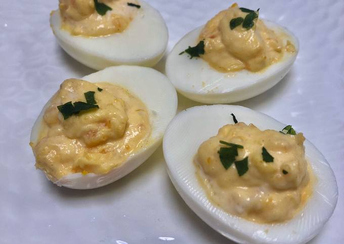 Oeuf mimosa healthy sans mayonnaise de Aux douceurs de Gaelle - Cookpad