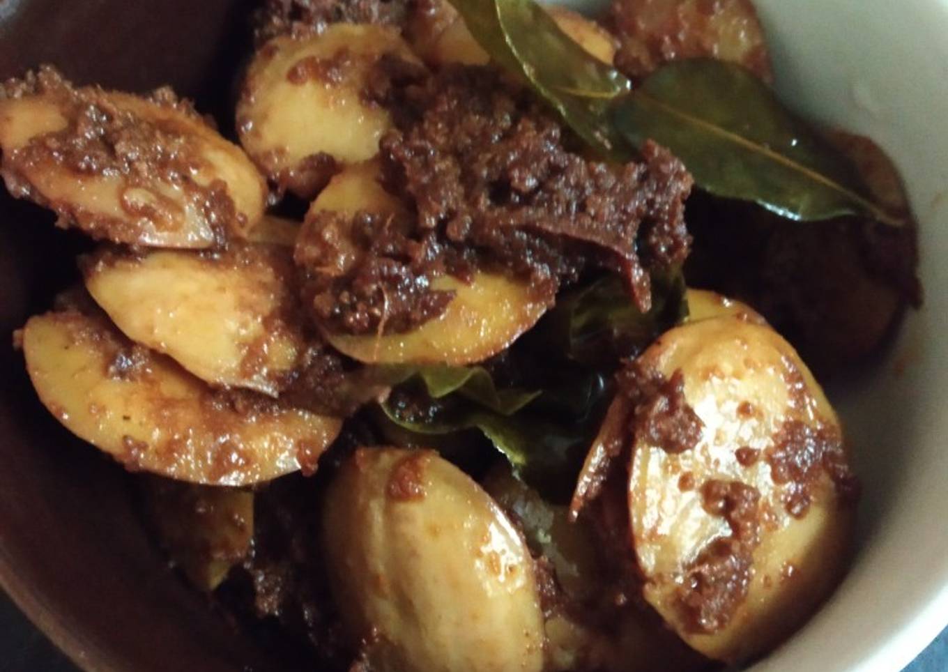 Rendang jengkol praktis