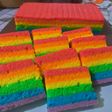 Rainbow cake kukus