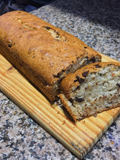 Una foto de Budín vegano de banana