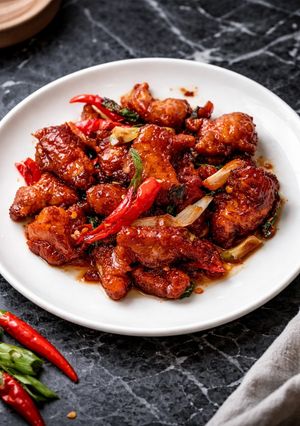 Foto resep Tumis Babi Daun Bawang Chinese Style
