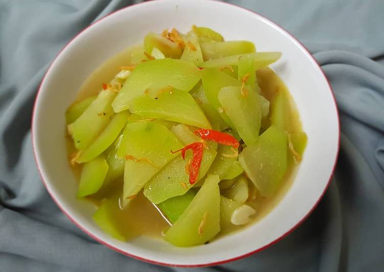 Resep Tumis Labu Siam, Enak Banget