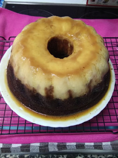 Una foto de Receta fácil de chocoflan!