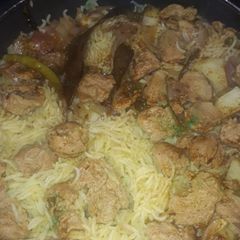 A picture of Spicy soya pulao.