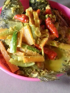 Foto resep Pesmol santan ikan mas