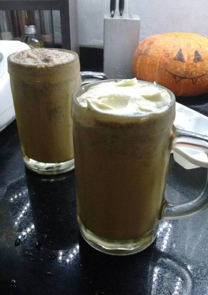 Una foto de Frappé de dulce de leche y nutella