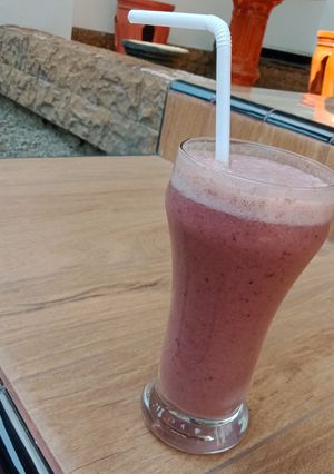 Foto resep Banana Mulberry Juice🍹