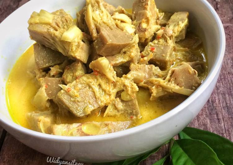 Cara Memasak Gulai Nangka Muda untuk pemula