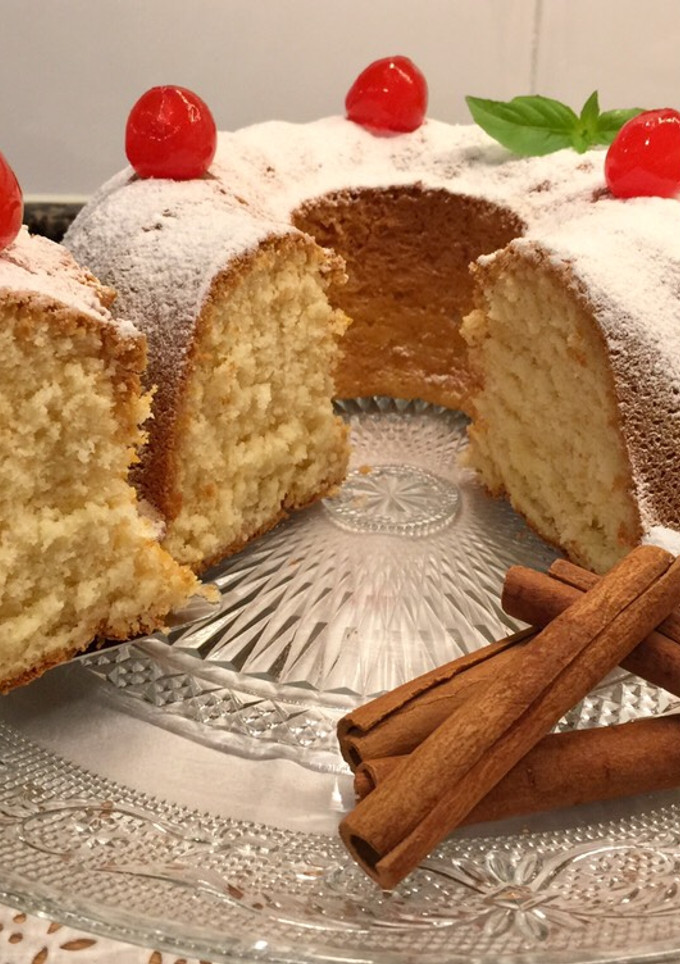 Una foto de Bizcocho de chocolate blanco, sin gluten