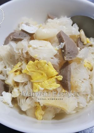 Foto resep Misua Telur Jamur Salju