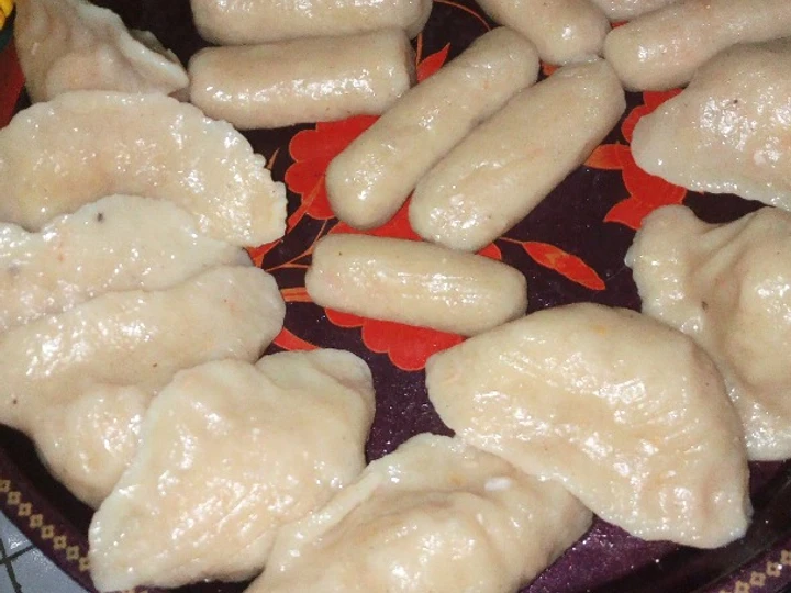 Cara Mudah Menyiapkan Resep  Mpek mpek dos/pakai ebi yang Bisa Manjain Lidah, Enak Banget