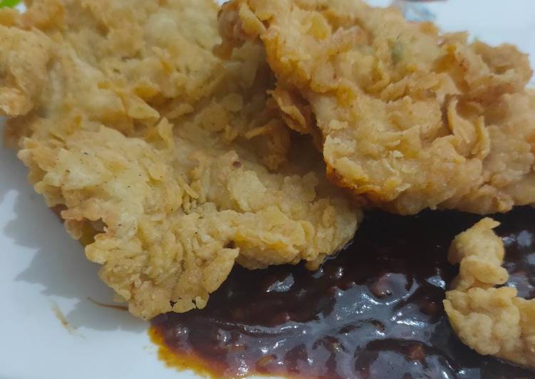 Resep Chicken Steak BBQ Sauce (Simple), Bisa Manjain Lidah