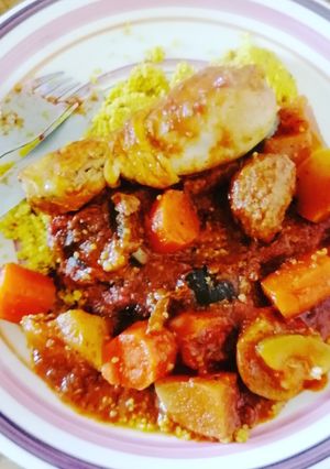 Une photo de Couscous maison
