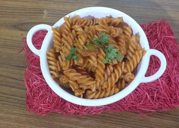 How to Make Delicious Simpletangy spiral pasta