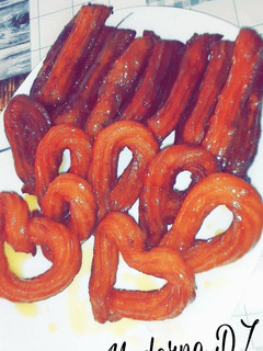 صورة لوصفة زلابية البنان أو المحنشة (بلح الشام) لشهر رمضان المبارك 💋👑❤️