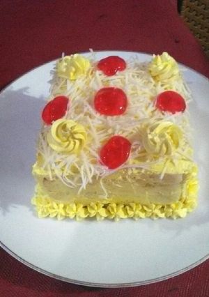Foto resep Kue ultah roti tawar