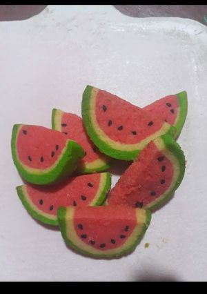 Foto resep 28. Kukis semangka