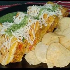 A picture of Paneer Bhurji Sandwich.