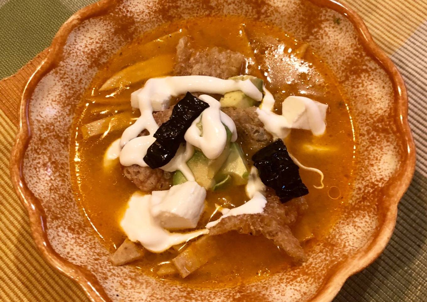 Sopa de Tortilla
