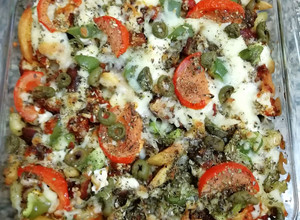 A picture of Mix casserole.