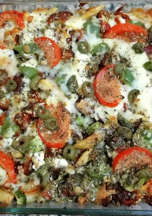 A picture of Mix casserole.