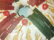 Una foto de pasteles faciles de vainilla