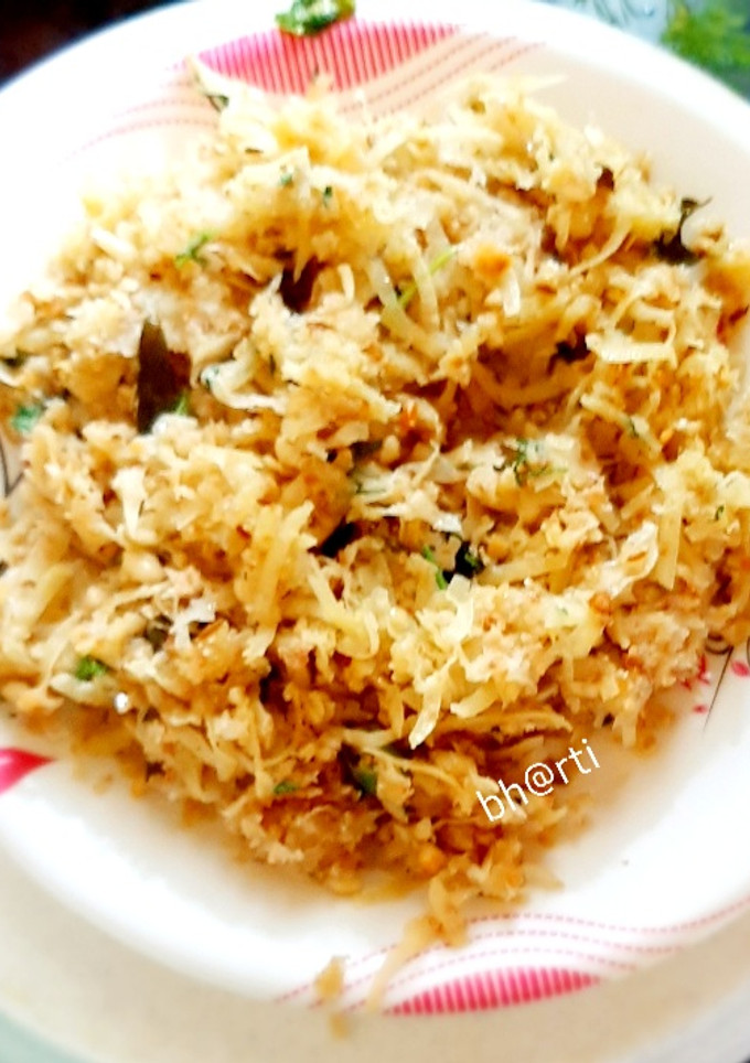 रताळ्याचा कीस (ratalyacha khis recipe in marathi) रेसिपी चे मुख्य फोटो 