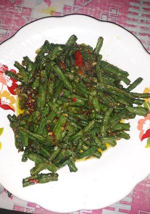 Foto resep Tumis goreng kacang panjang
