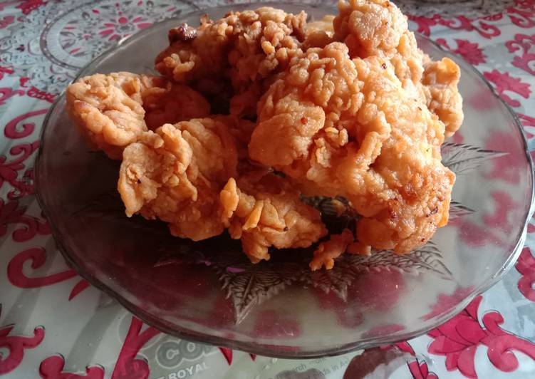 Langkah Mudah untuk Menyiapkan Ayam krispy, Enak Banget