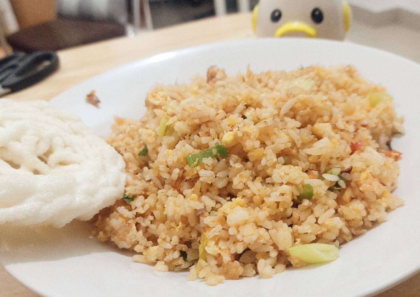 Nasi goreng telur simple