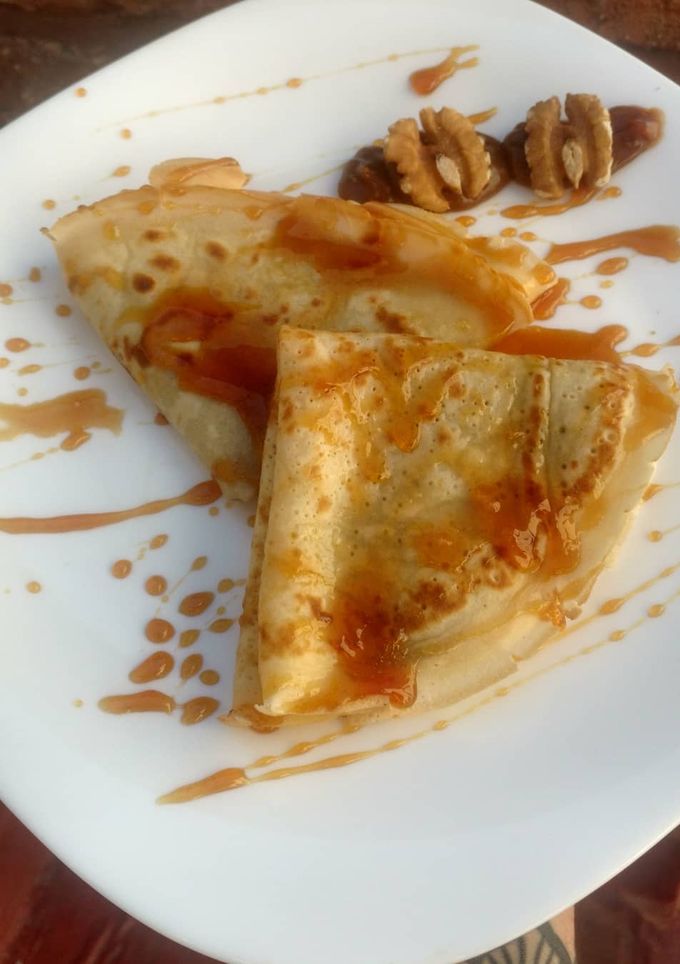 Una foto de Crêpes dulces