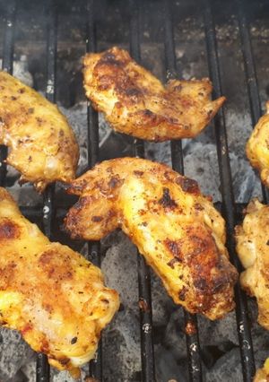 Una foto de Barbacoa de pollo a la Húngara