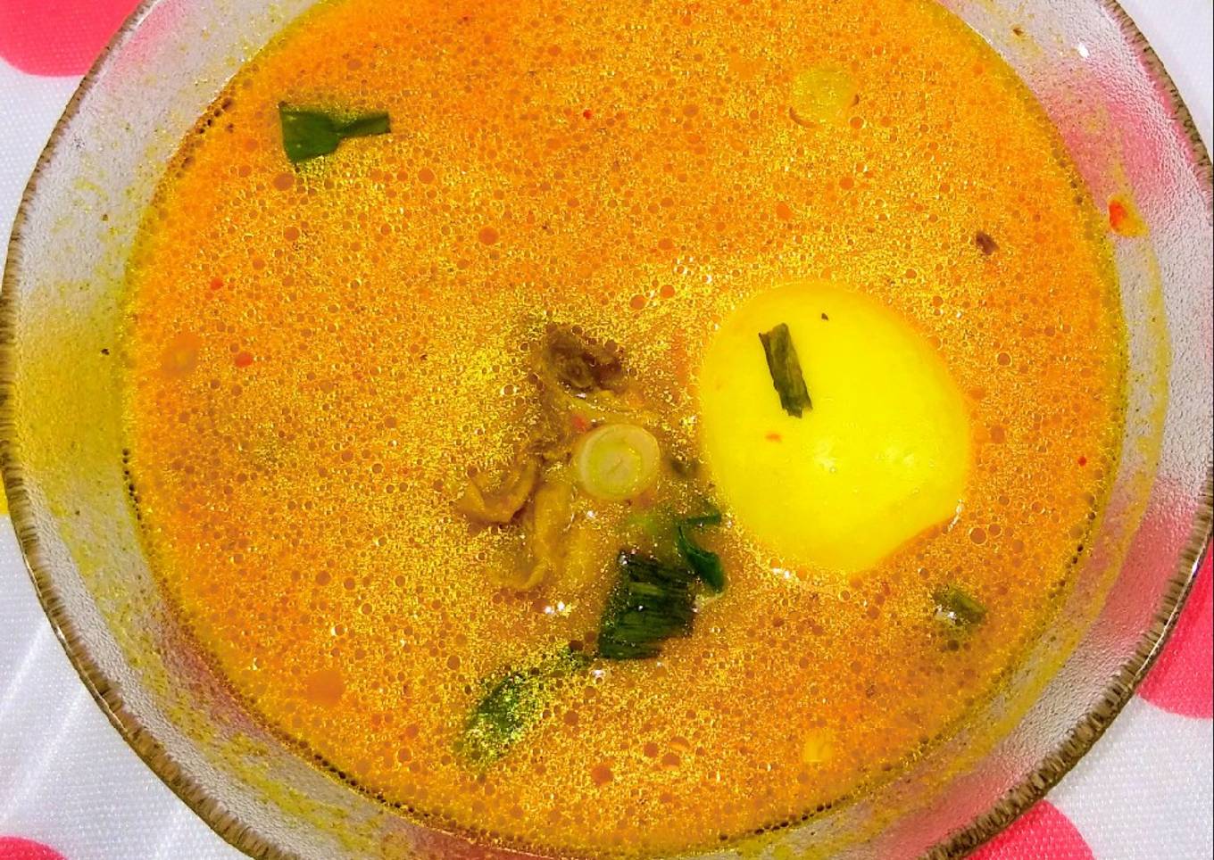 Kari ayam dan telor ayam special
