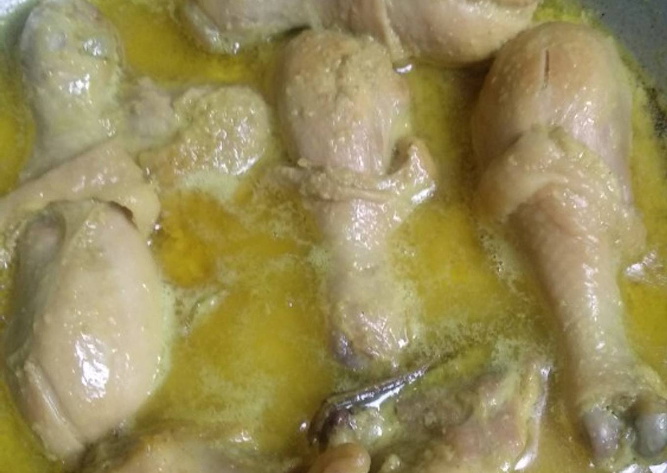 Opor ayam kuning sederhana