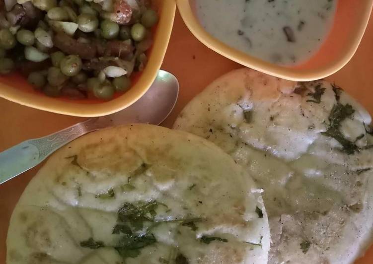 How to Prepare Homemade Matar kulcha