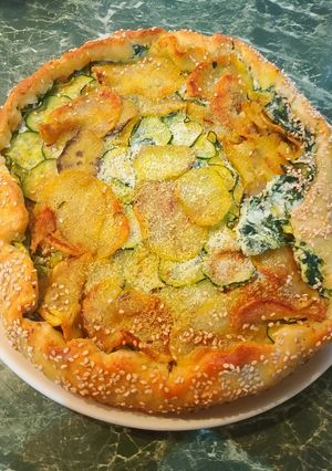Foto di Quiche Lorraine alle Verdure