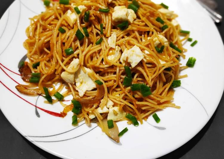 Cottage cheese Spaghetti