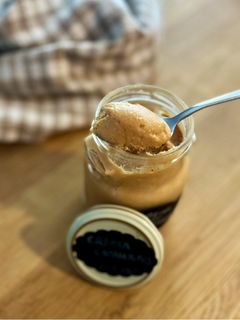 Una foto de Crema de cacahuete casera en Thermomix