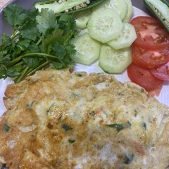 A picture of Breakfast cheese egg.