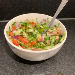 A picture of Cucumber salad.