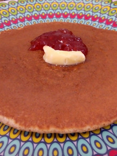 Una foto de Hot cakes integrales