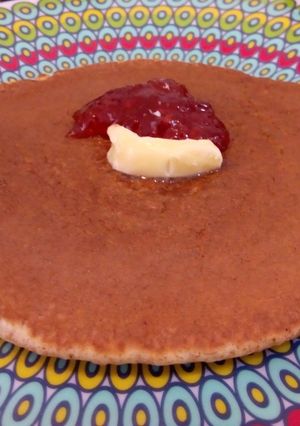 Una foto de Hot cakes integrales