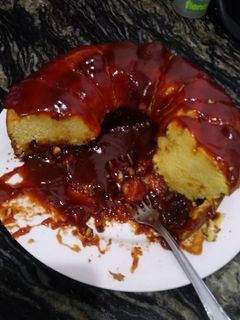 Foto de Bolo de fubá com goiabada