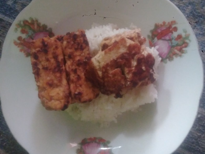 Resep Tahu tempe bumbu bacem Anti Gagal