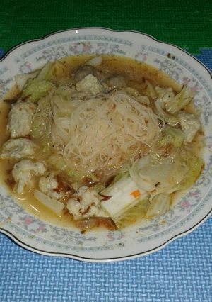 Foto resep Bihun kuah otak-otak