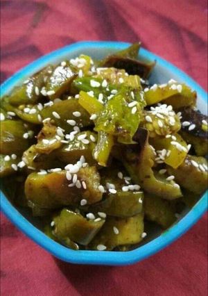 A picture of Capsicum Fry.