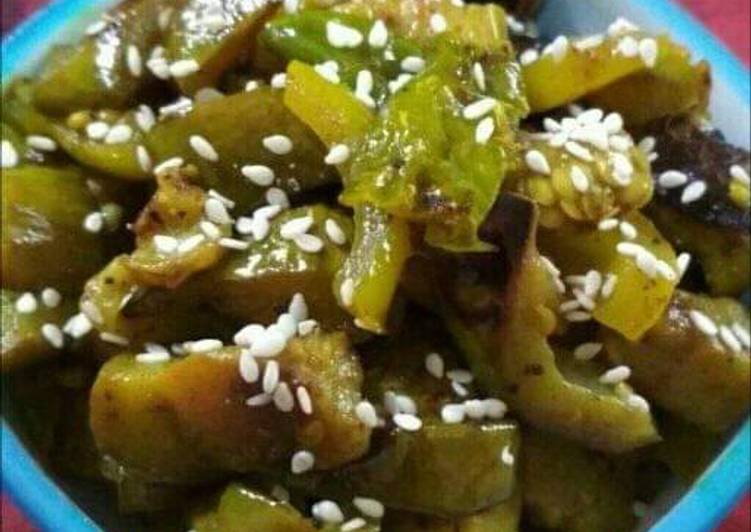 Easiest Way to Prepare Speedy Capsicum Fry